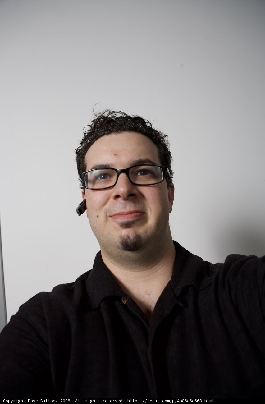 Dave B Smiling in Black