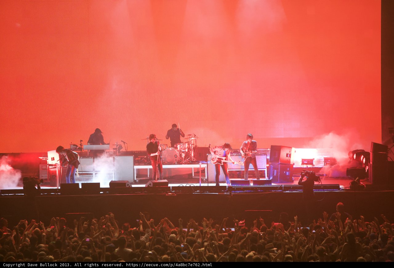 Rocking the Crowd: A Band's Performance at Coachella