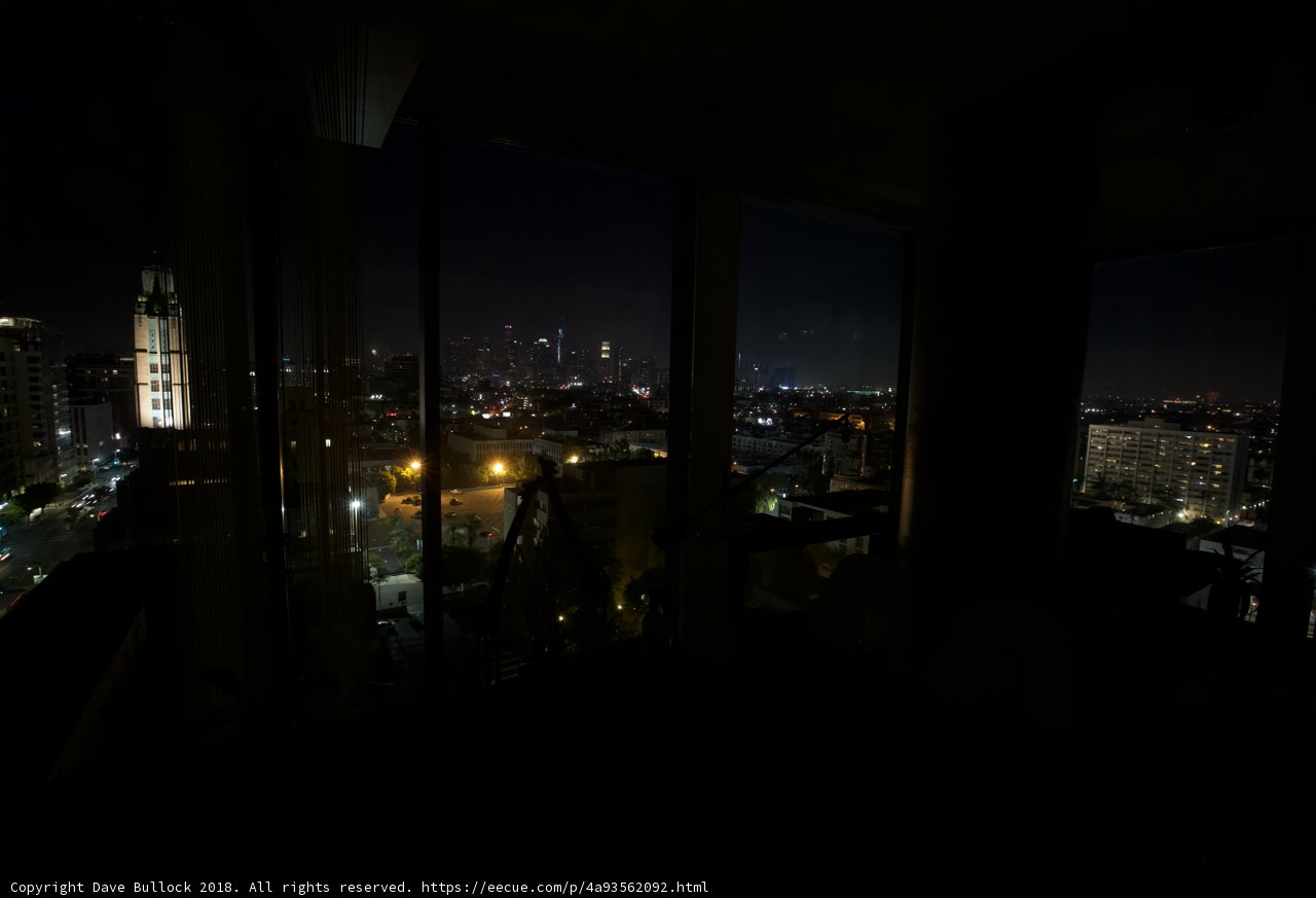 Nighttime Metropolis from a Highrise