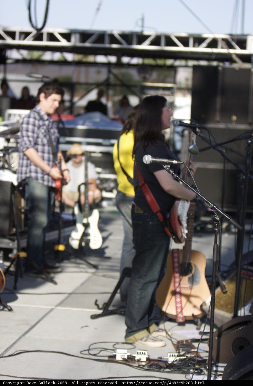 Jamming on Stage at Coachella