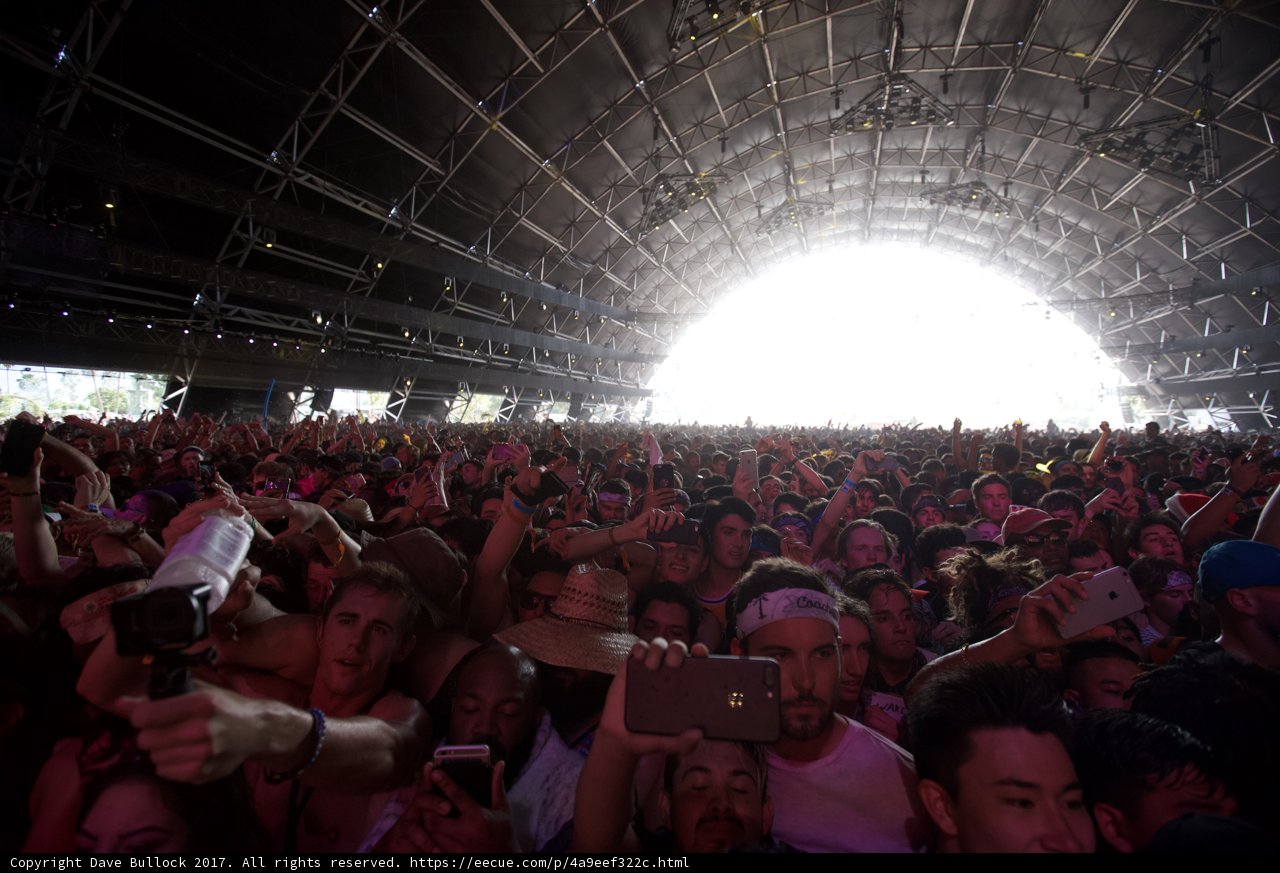 Tech-Savvy Crowd at Coachella