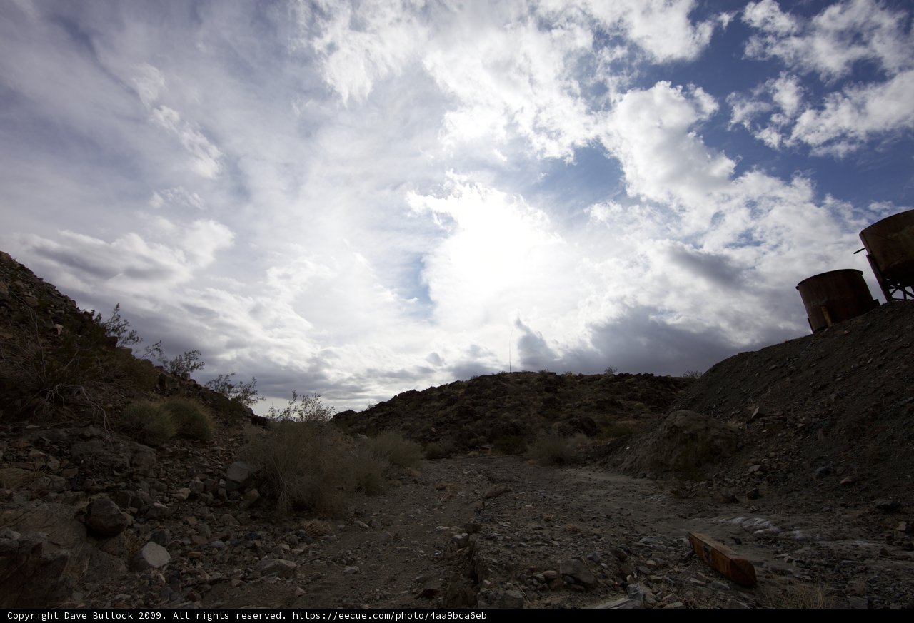 A cloudy day in Joshua Tree