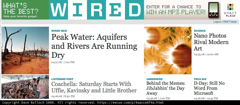 Wired Magazine Cover Featuring Stunning Wildlife Photography