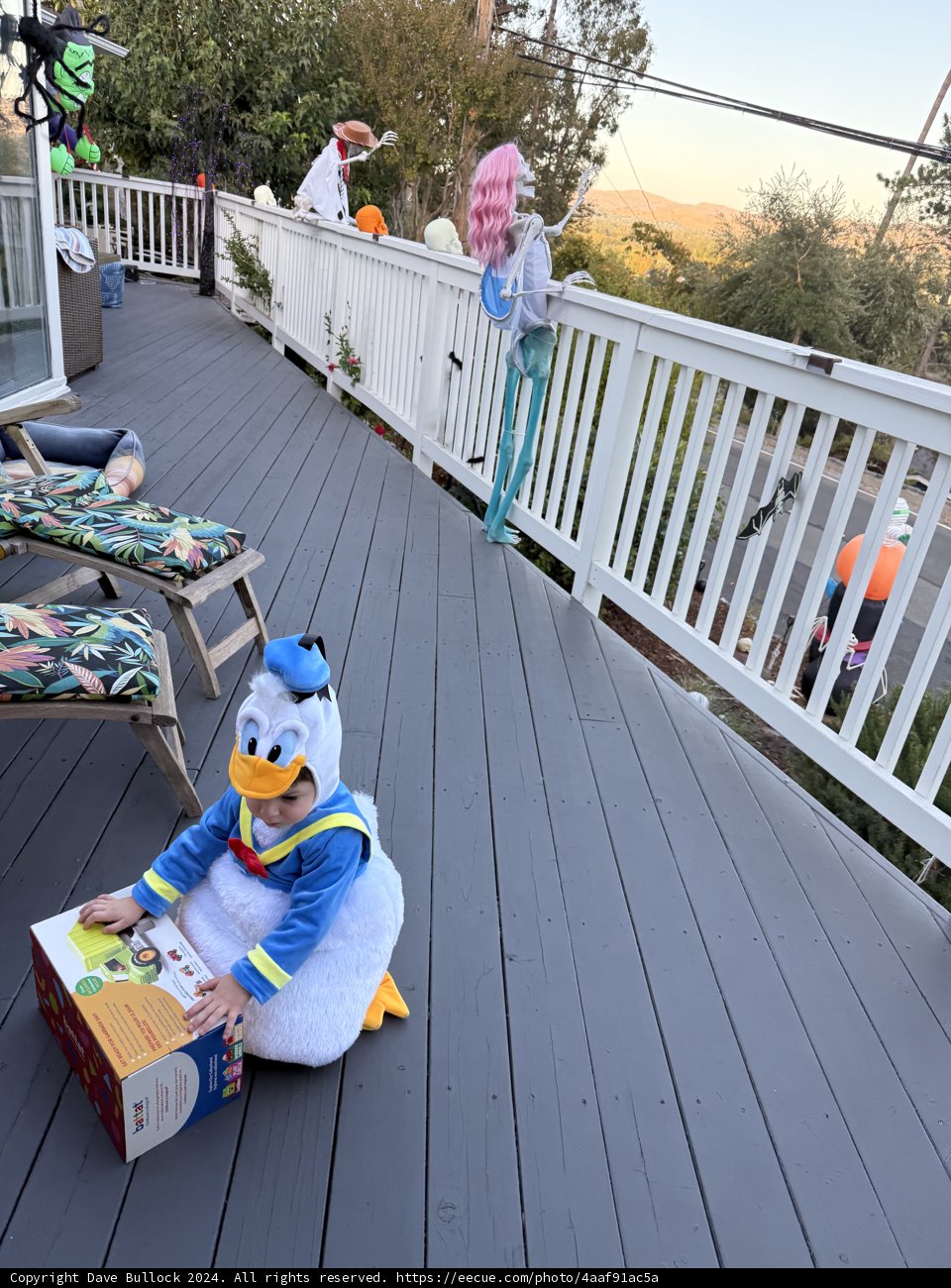 Halloween on the Deck