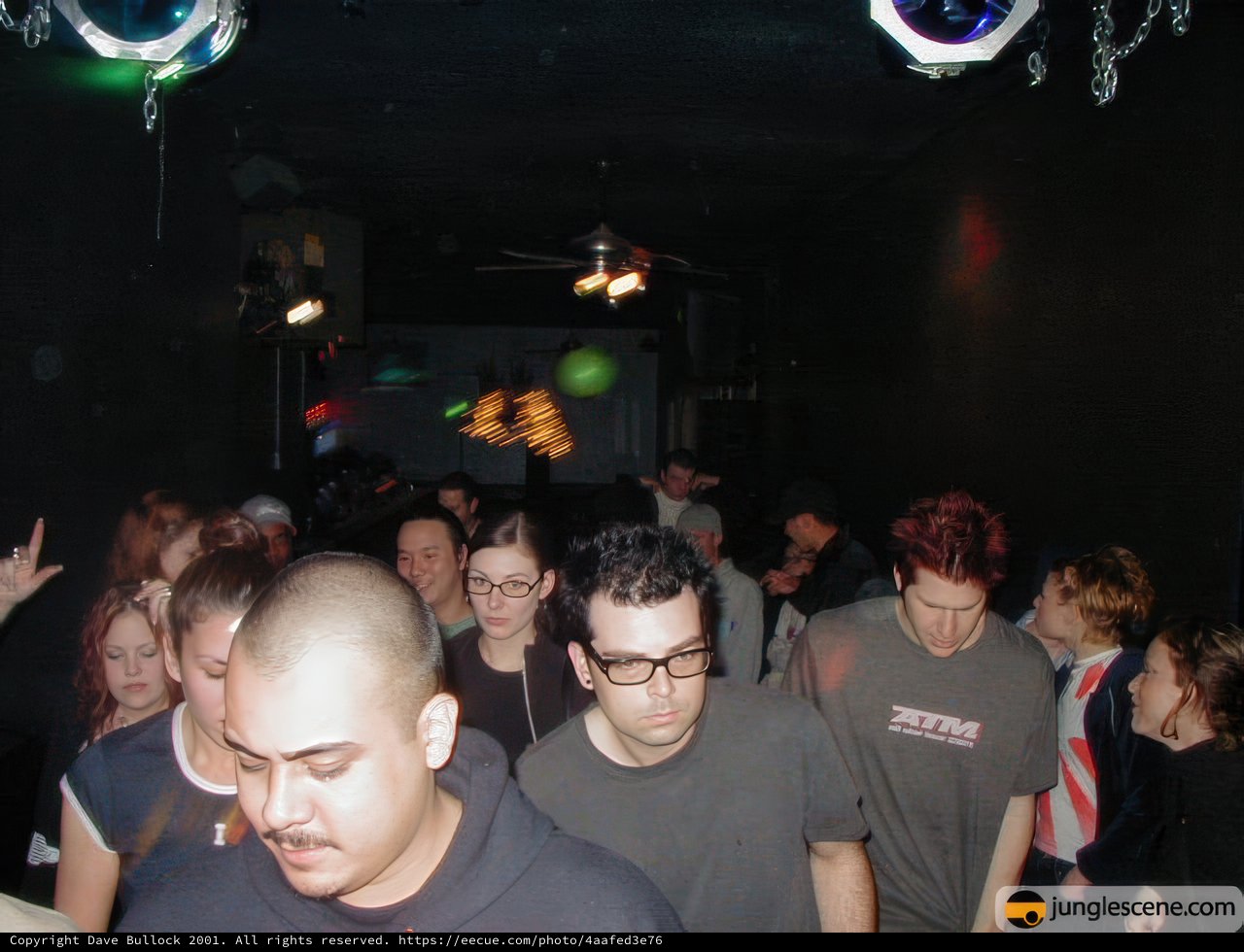 Nightclub Crowd Takes Over Dance Floor