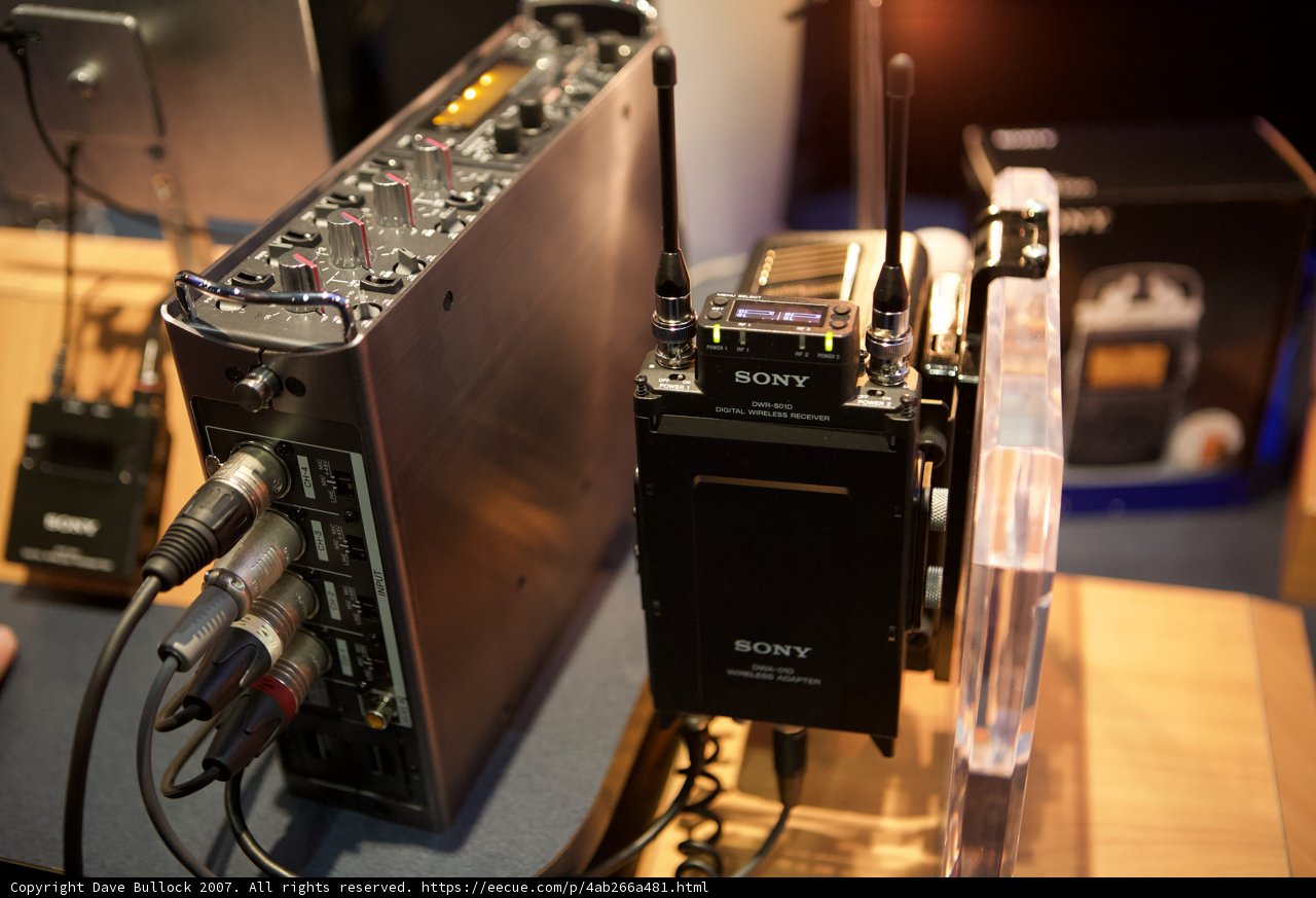 High-Tech Setup for Audio Recording