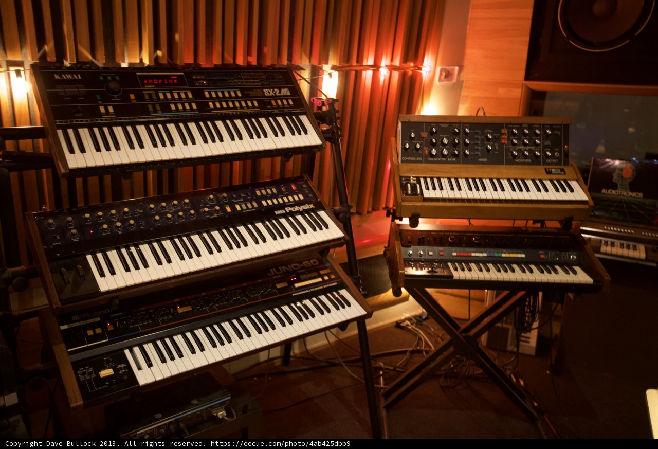 A Jam Session with Electronic Instruments