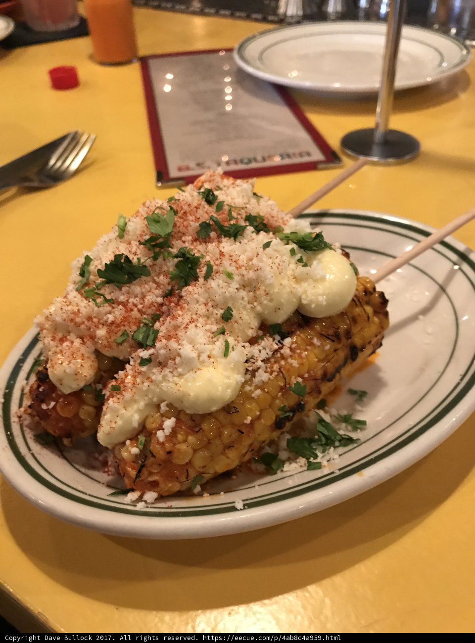 Corn on a Stick with a Twist