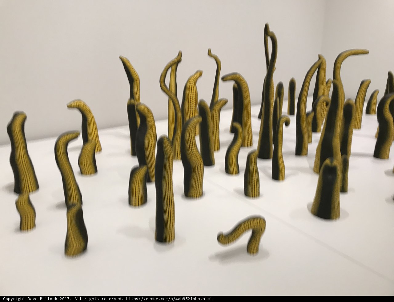 A Swarm of Insect-Inspired Sculptures