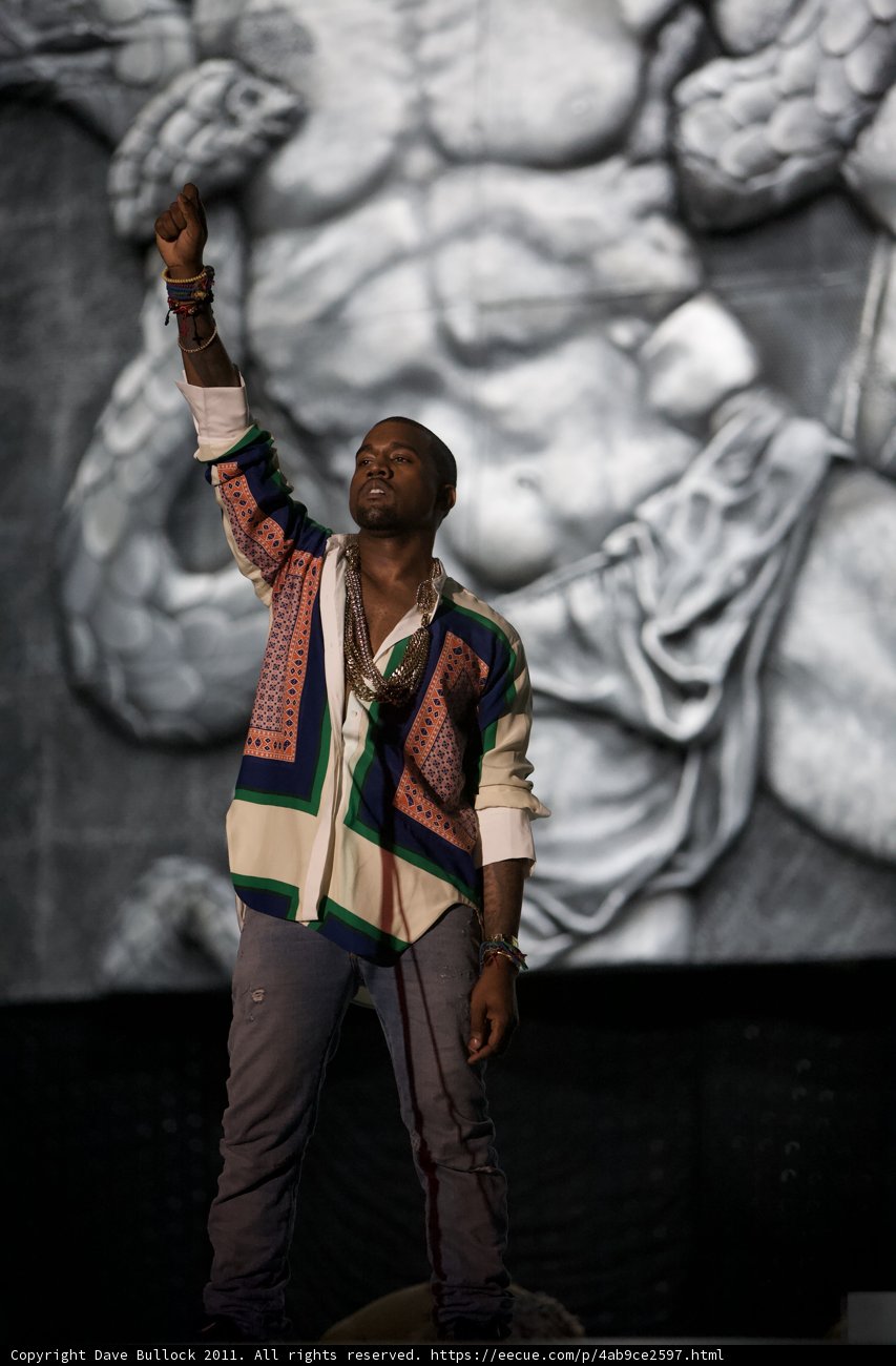 Raising a Fist at Coachella