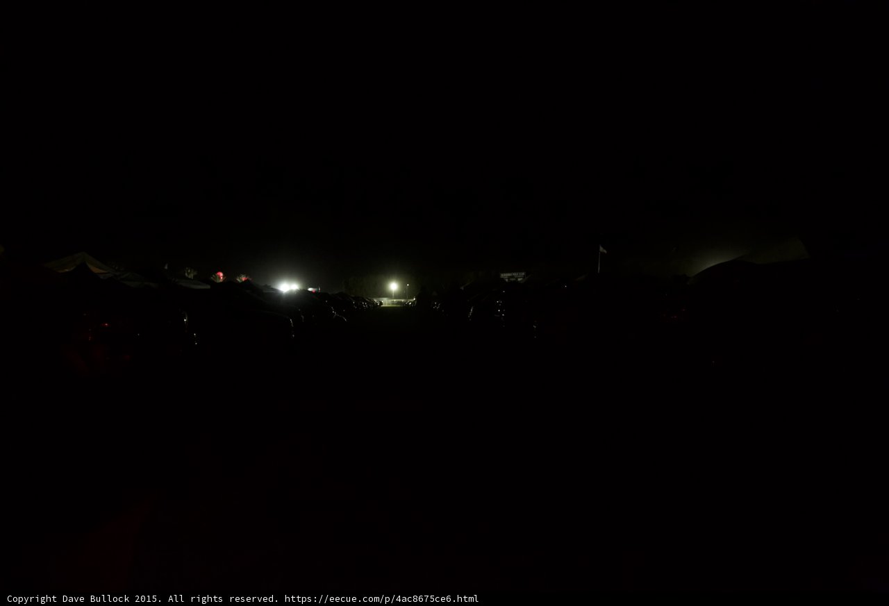 Dark Camping Night
