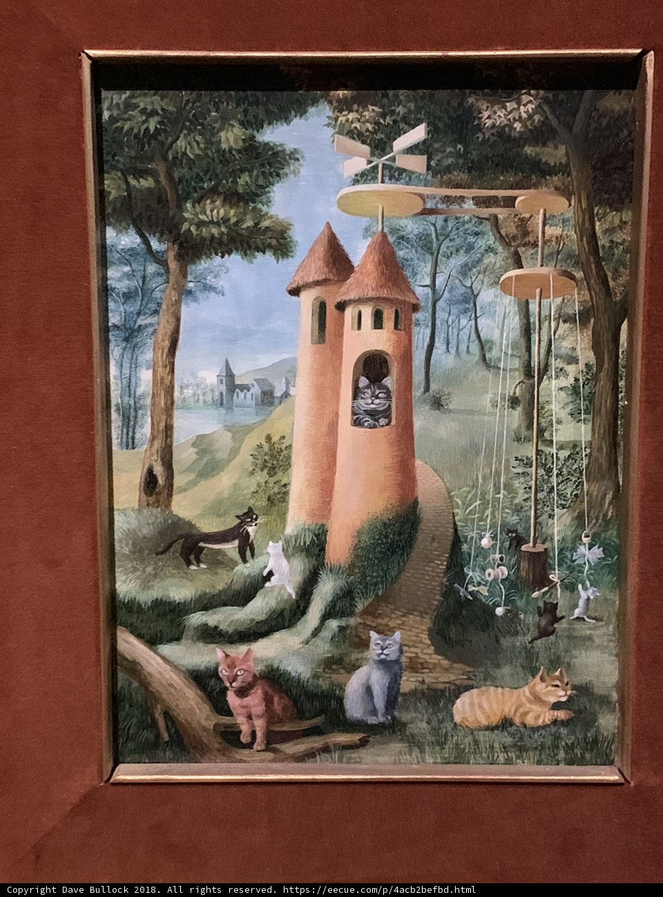 Feline Friends and Feathered Foes Defend the Castle