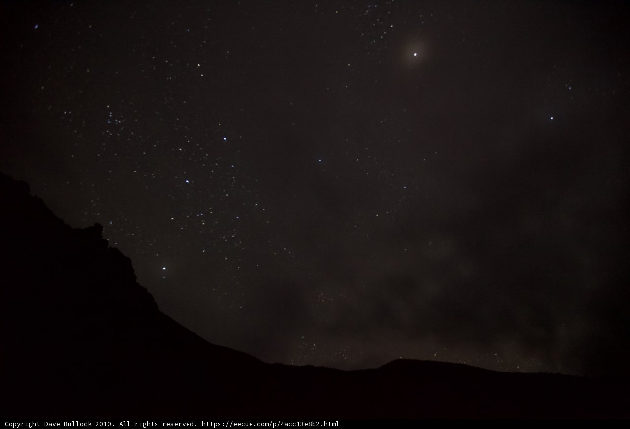 Starry Night Sky