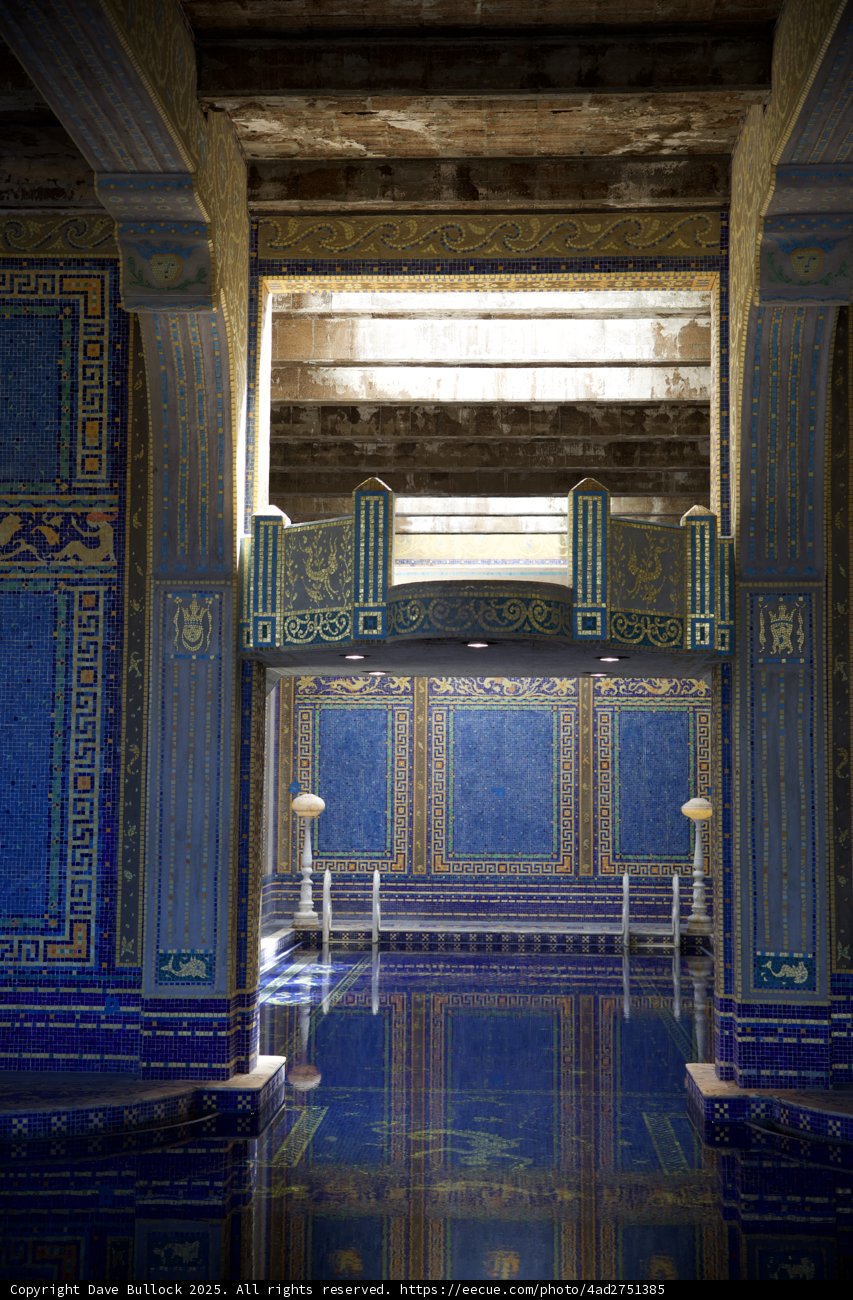 Serenity in Design: Exploring the Hearst Castle Pool Room