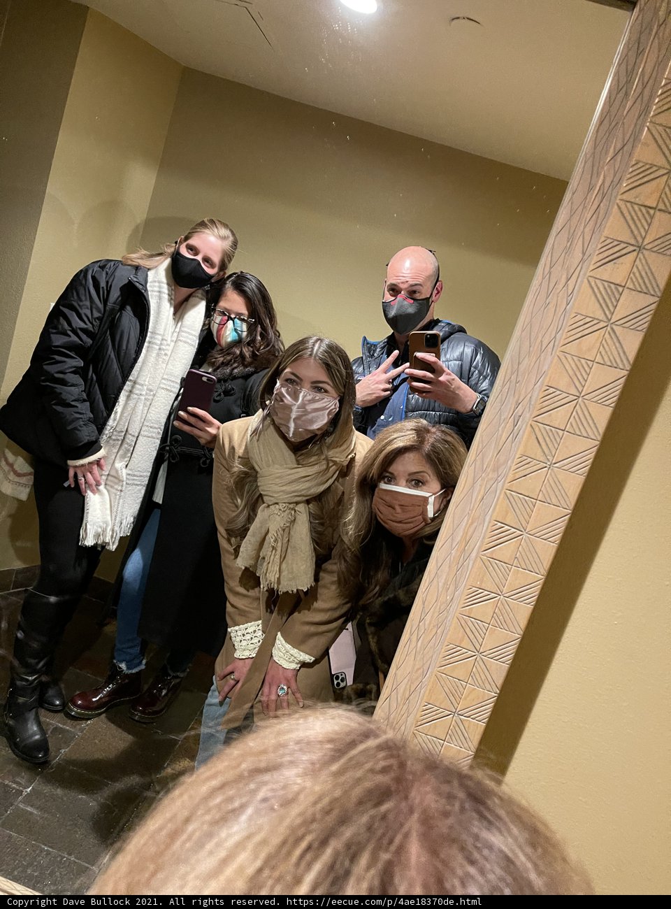 Bathroom Selfie with Photobomber
