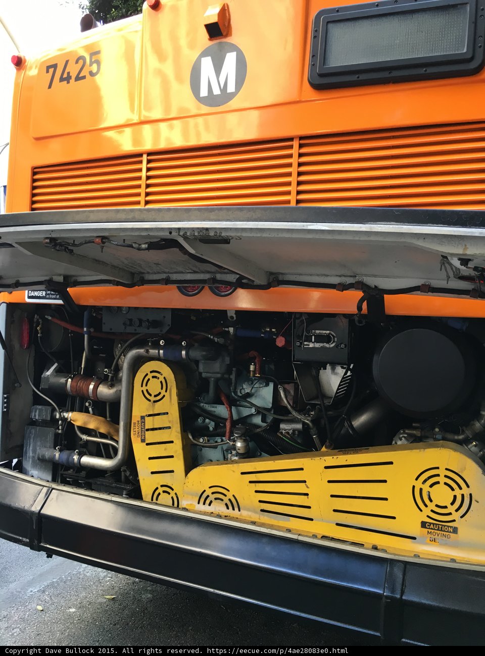 Up Close and Personal with the Bus Engine