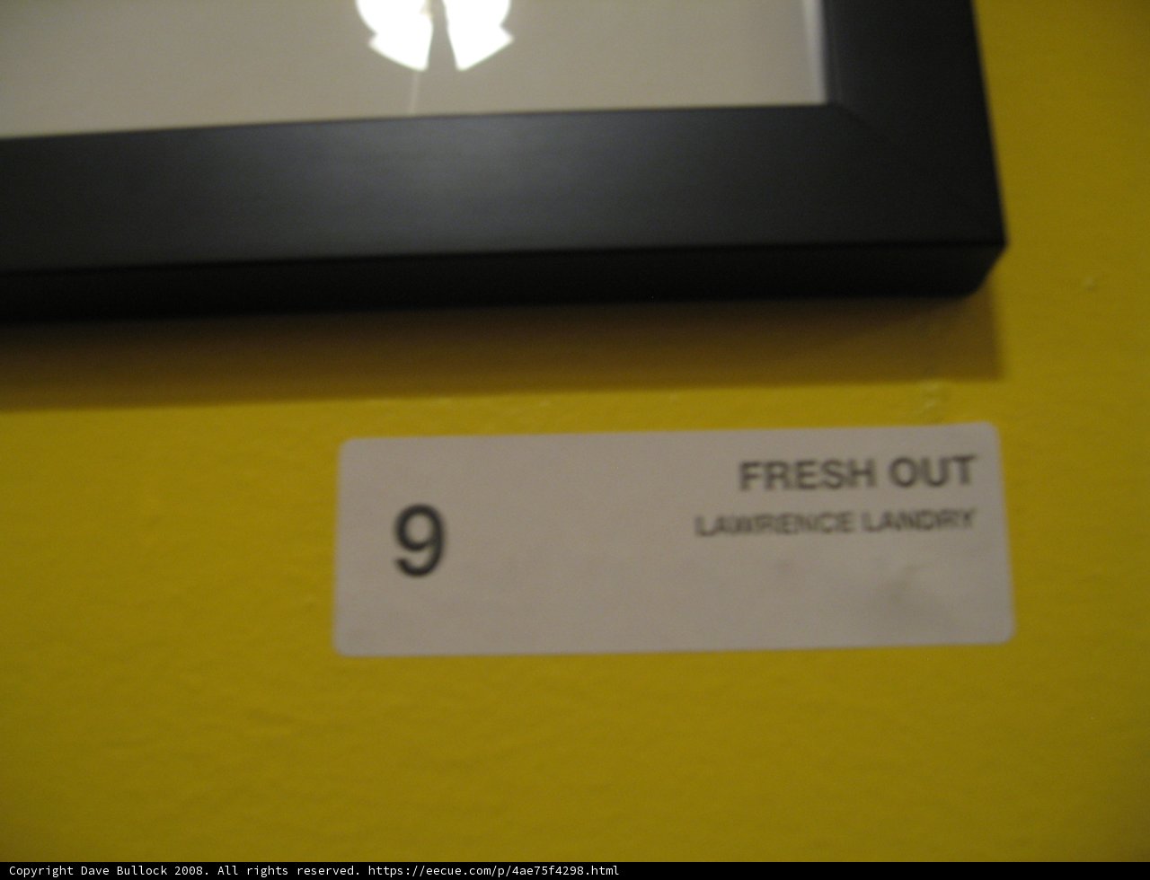 Fresh Out Sign
