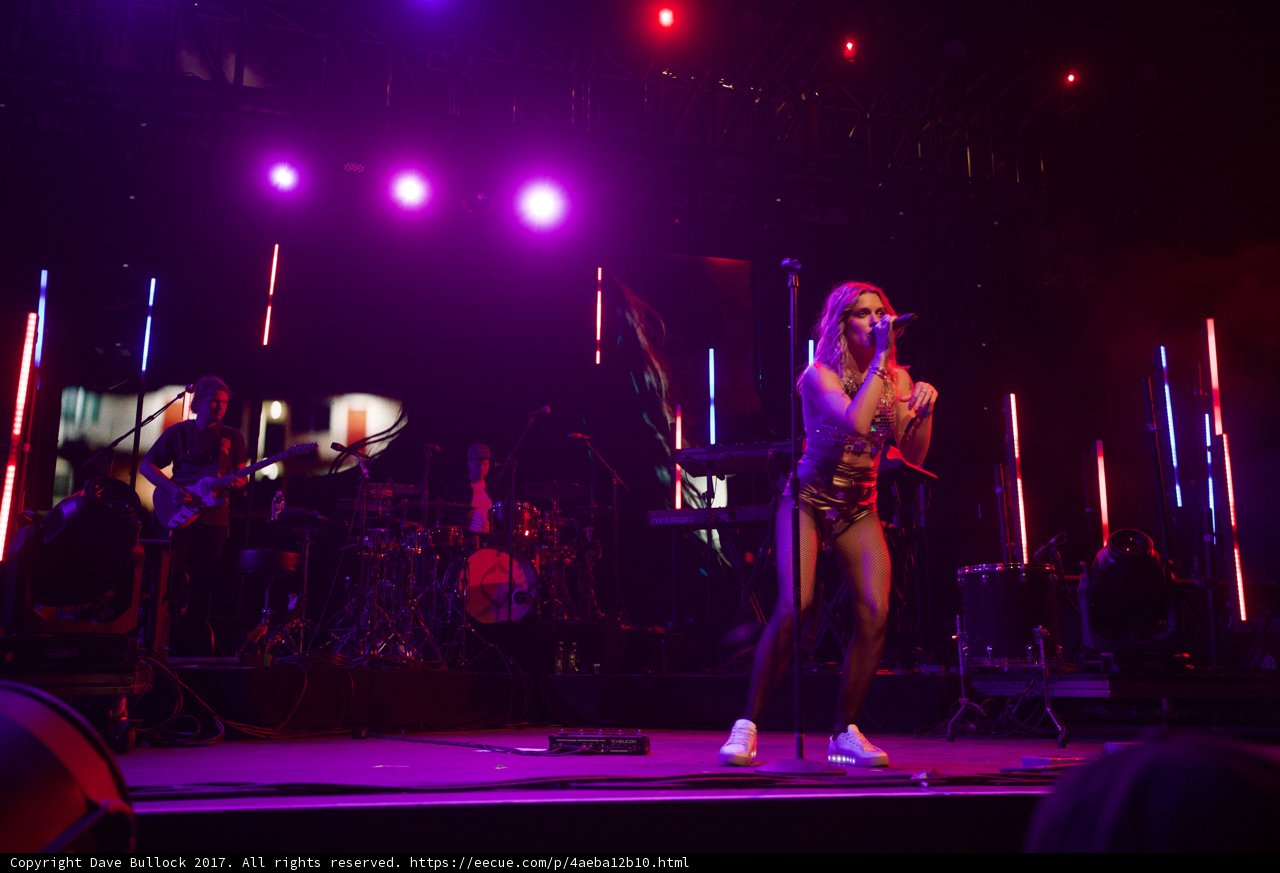 Rocking the Stage in a Bikini