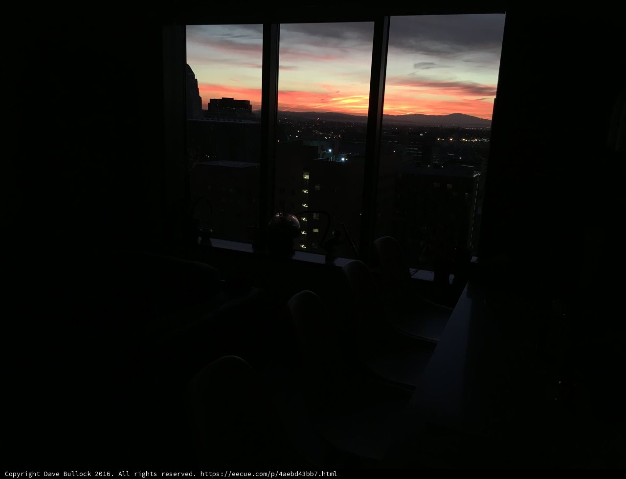 Silhouette at Sunset