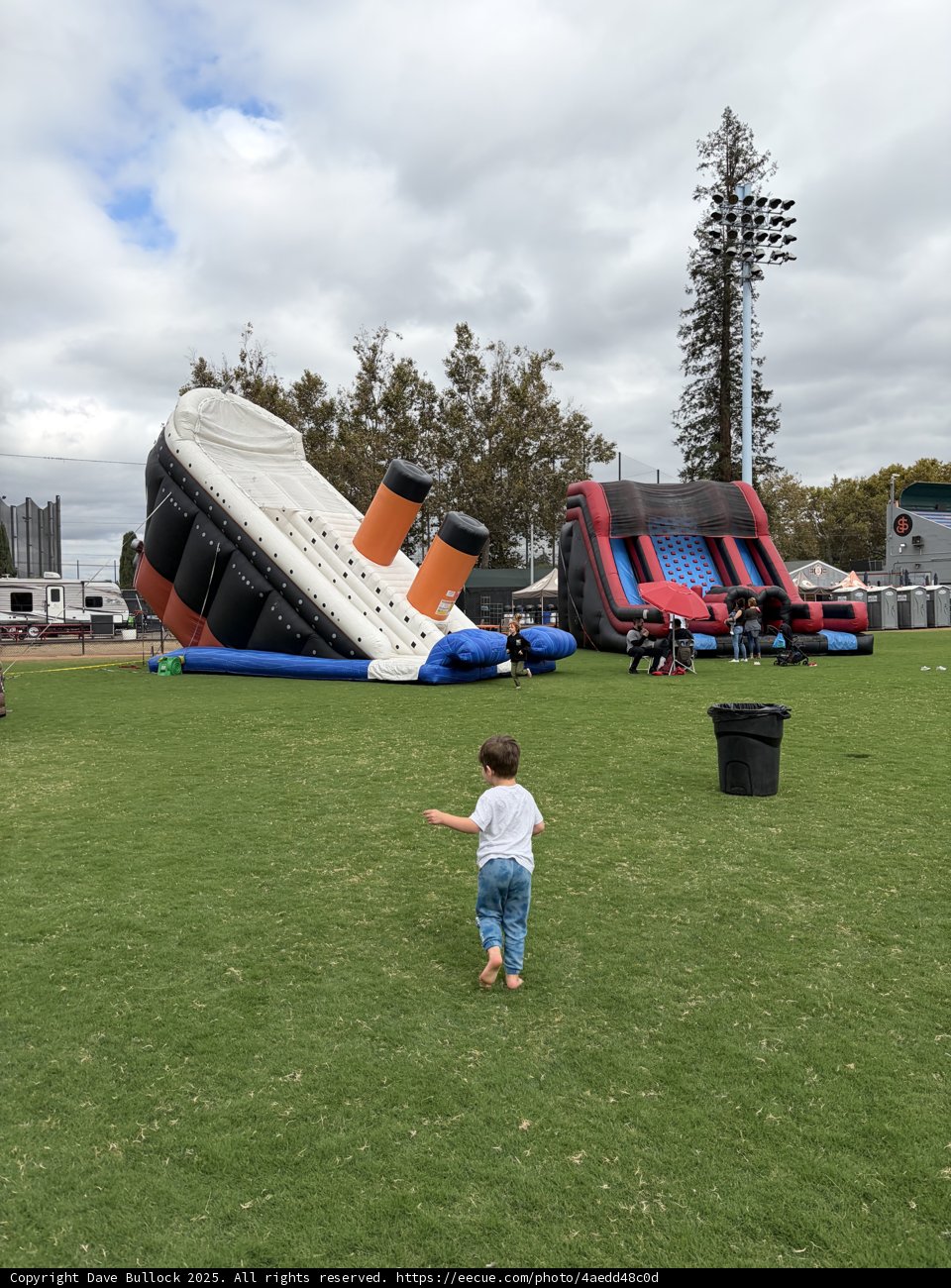 Inflatable Adventures at Excite Ballpark