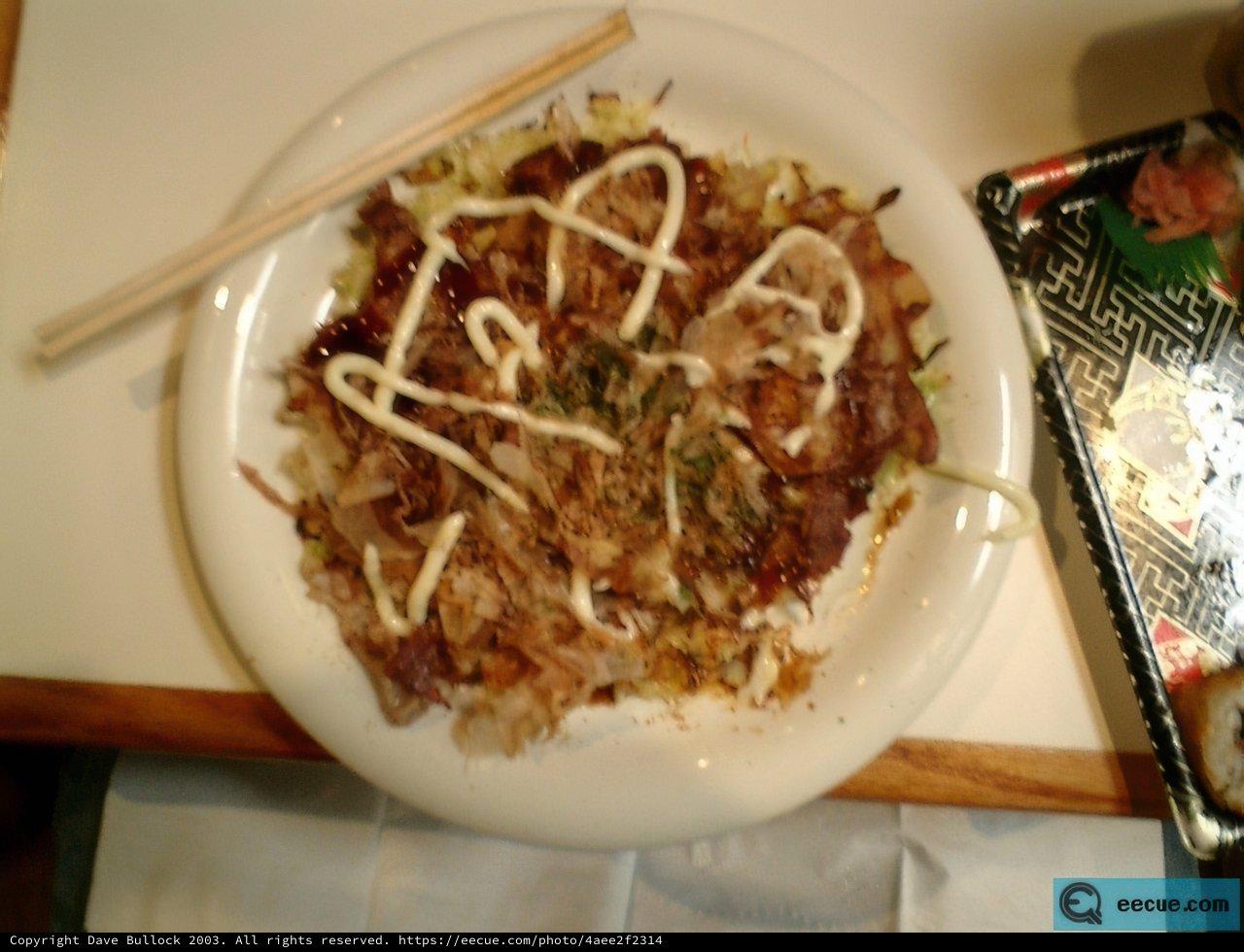 Noodle Dish with Chopsticks