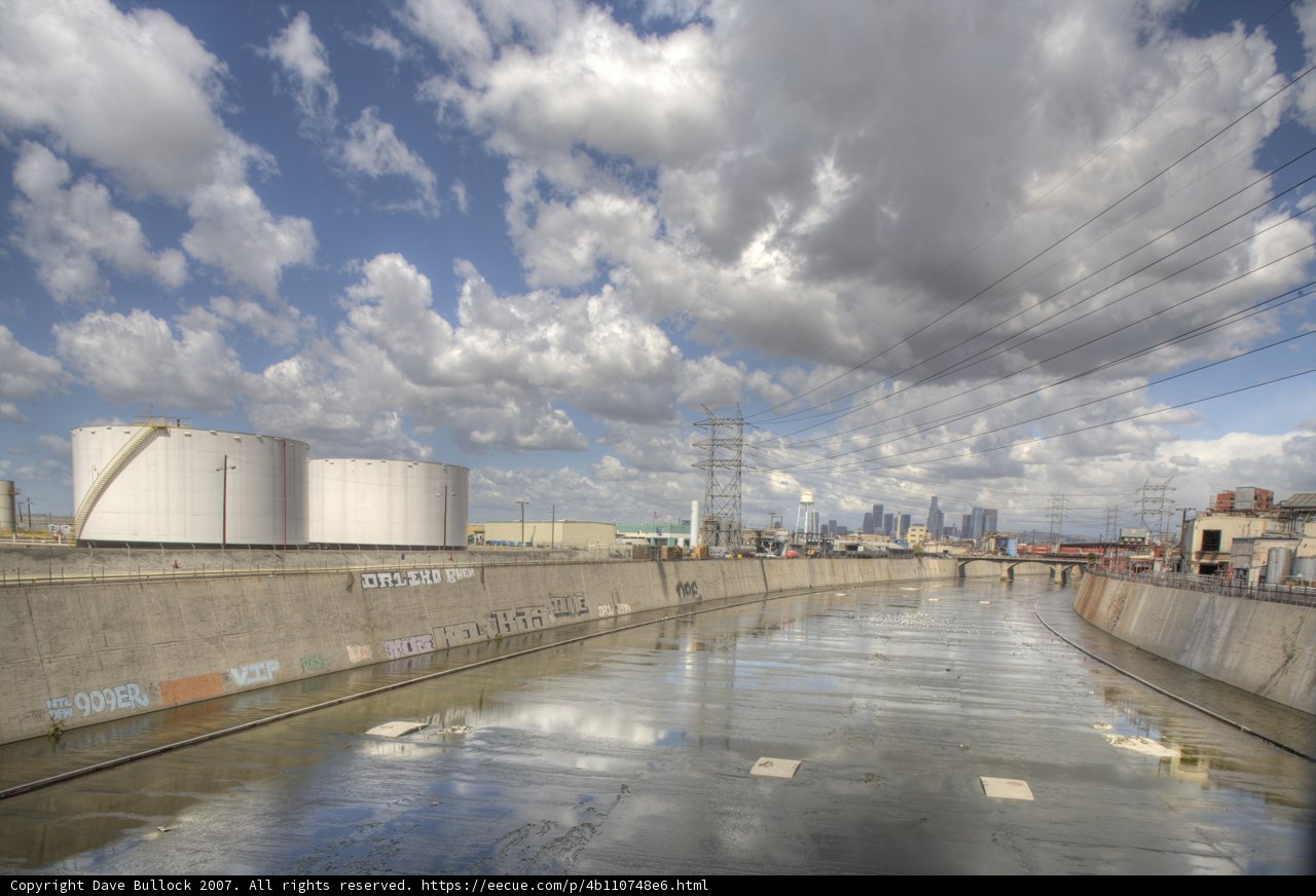 Cityscape over Canal