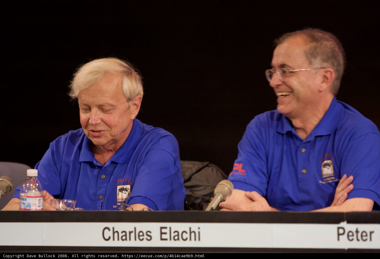 Phoenix Landing Press Conference Featuring Charles Elachi