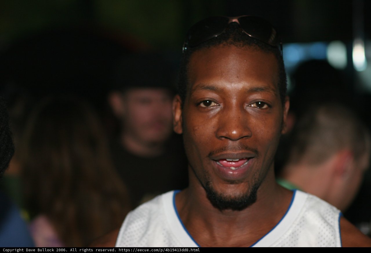 White-shirted Man with Sunglasses