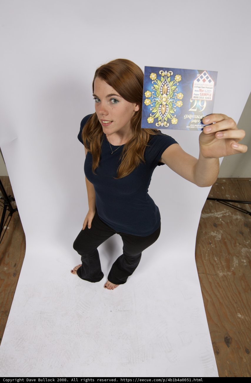 Holding Up the Card