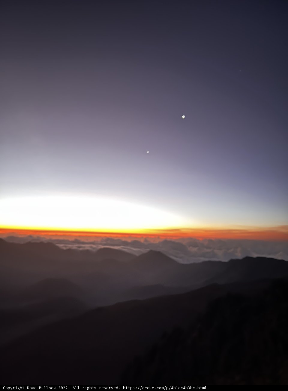 Majestic Sunset and Moonrise in Haleakalā National Park