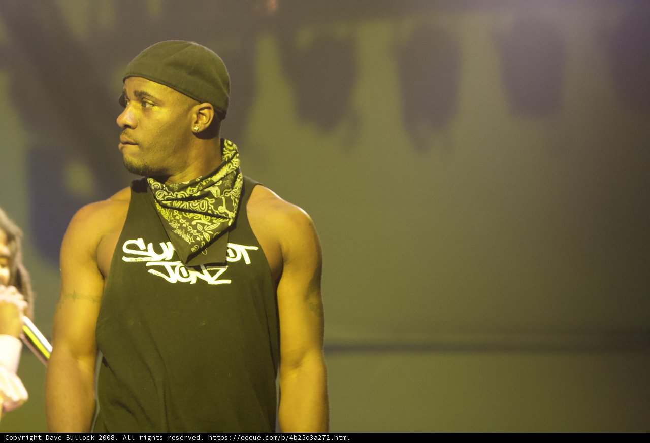 Black Shirted Man at Coachella