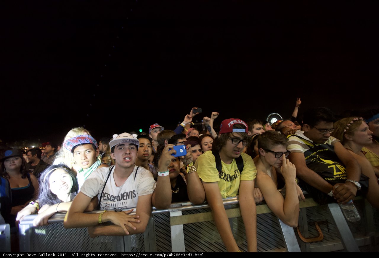 Snap Happy Concertgoers
