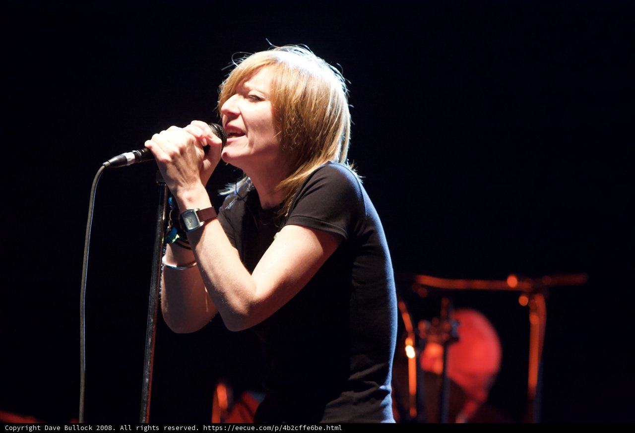 Beth Gibbons Rocks Coachella Stage with Microphone in Hand