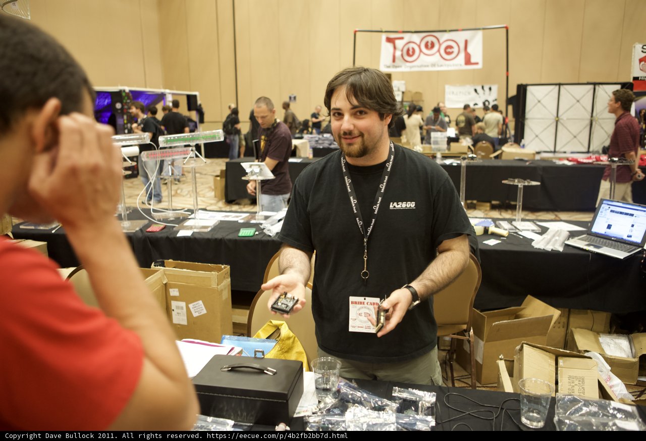 Discussion on Computer Hardware at DefCon Convention