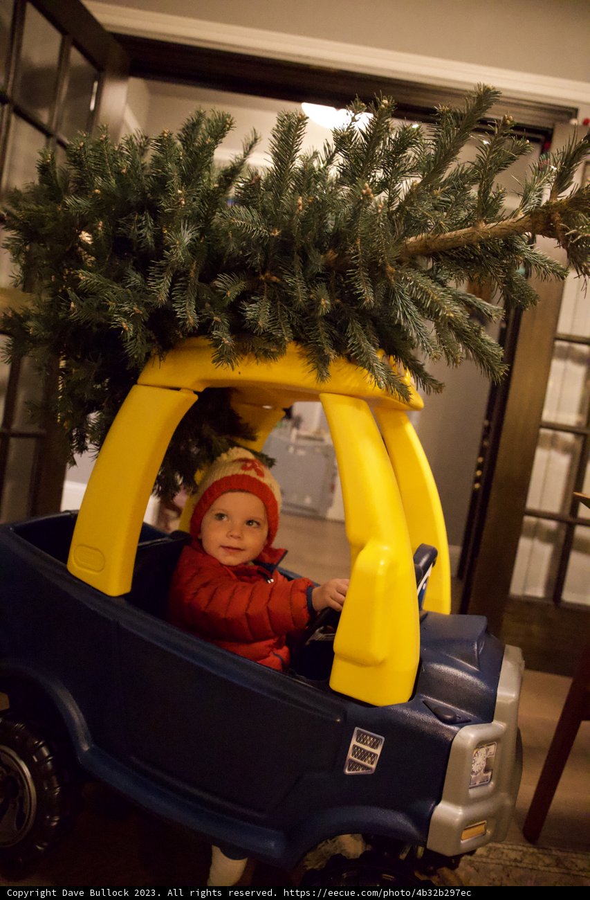 Wesley's First Holiday Drive