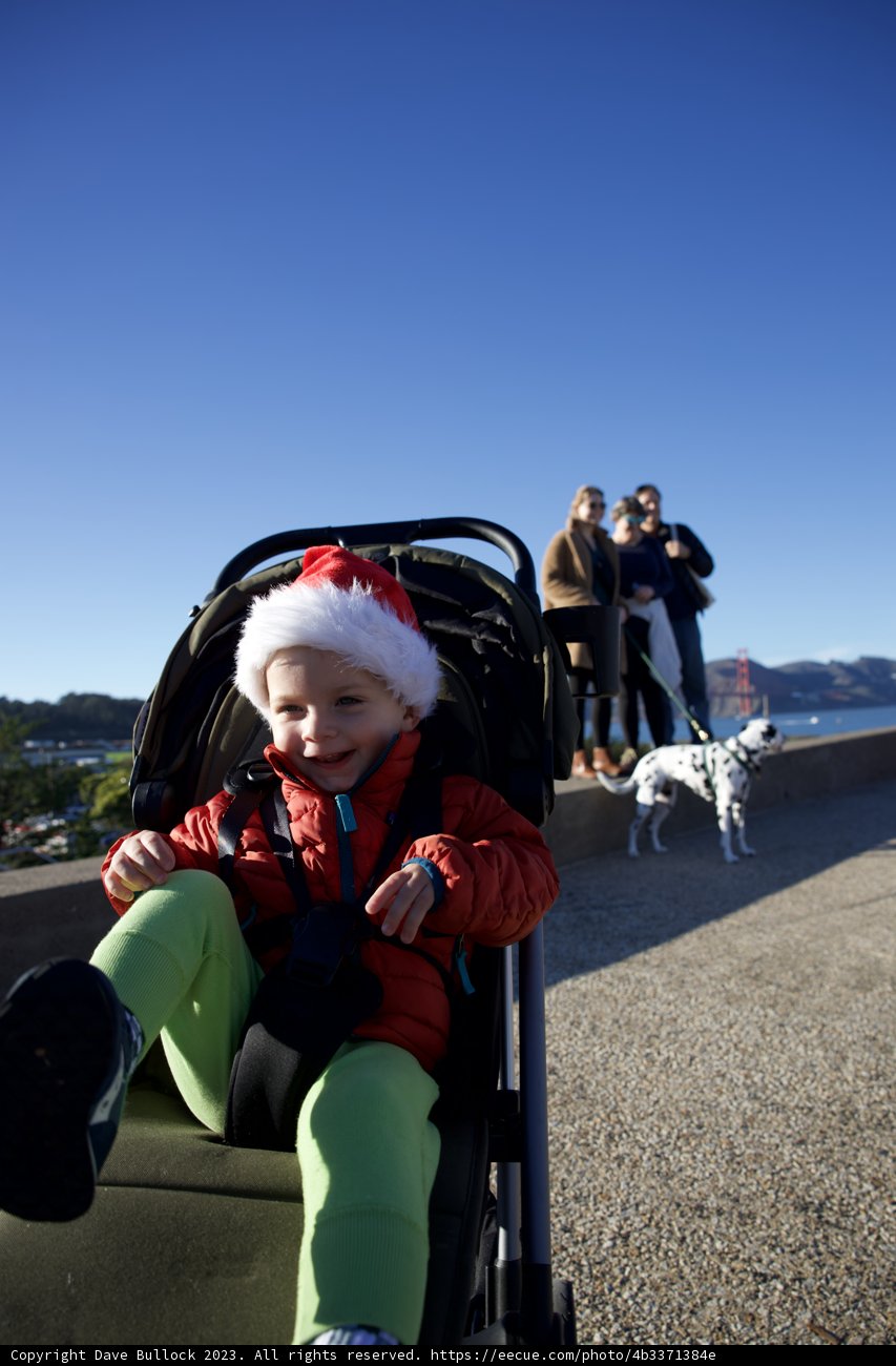 A Stroll Down SF with Baby Skyela