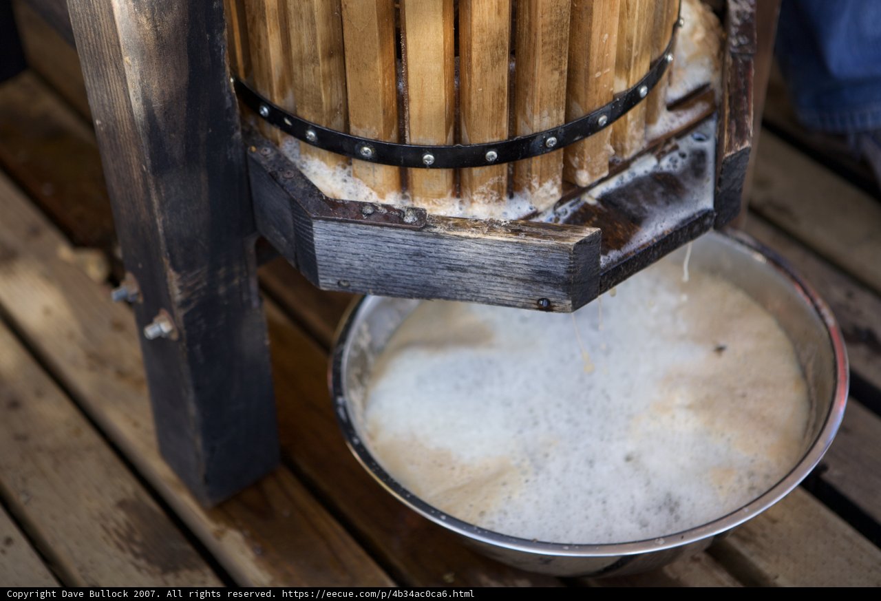 Wooden Bucket Filling