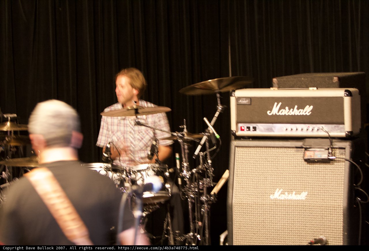 Drummer in Action