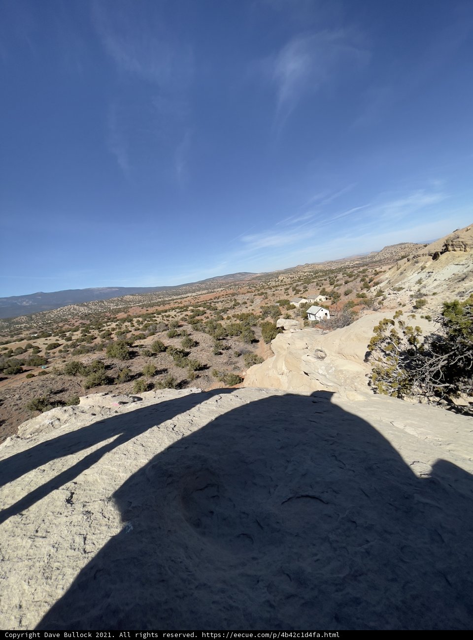 Overlooking the Wild Desert