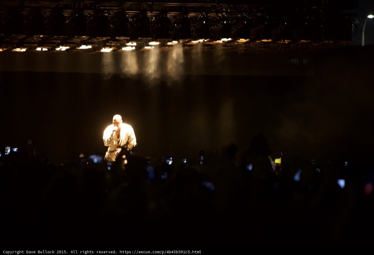Kanye West Spotlight Beam