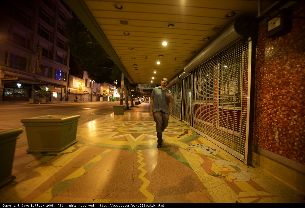 Nighttime Stroll in the City