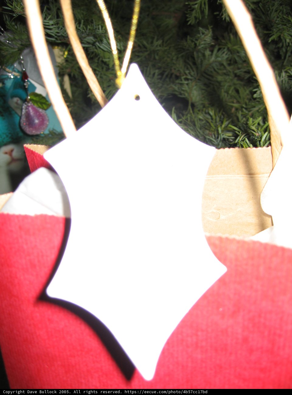 Christmas Tree Tag