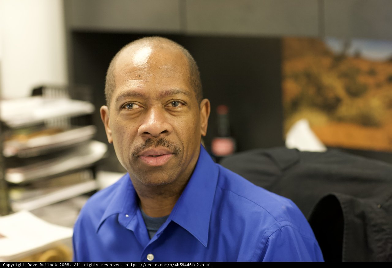 Blue-Collared Office Worker