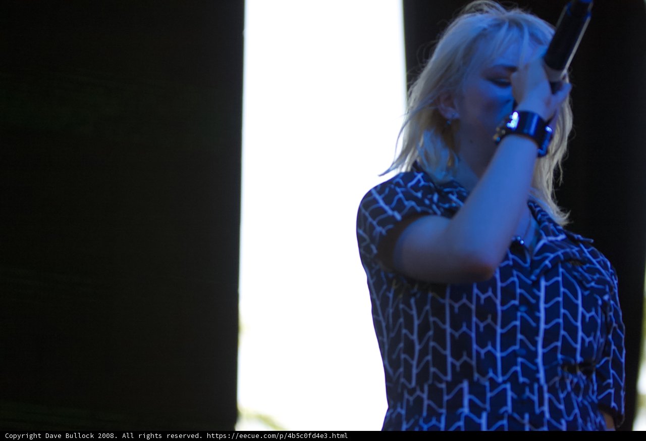 Rocking the Mic at Coachella
