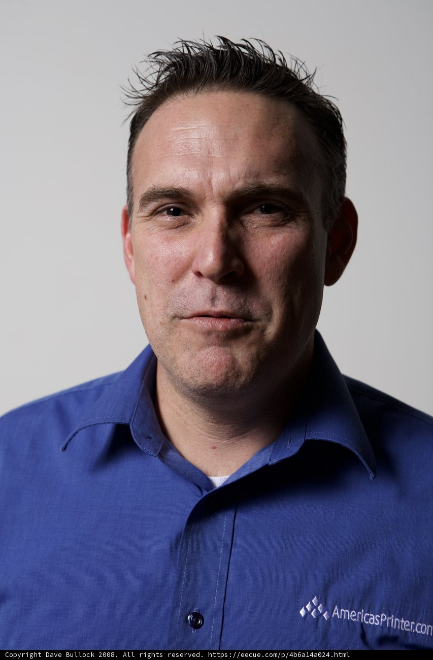 Blue Shirt Portrait