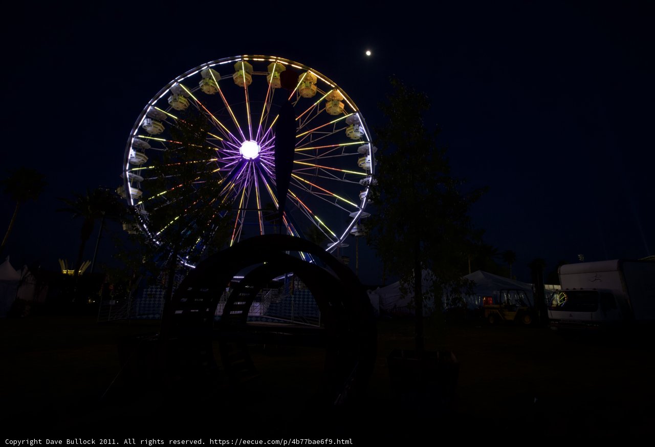 Nighttime Fun on the Ferris Wheel