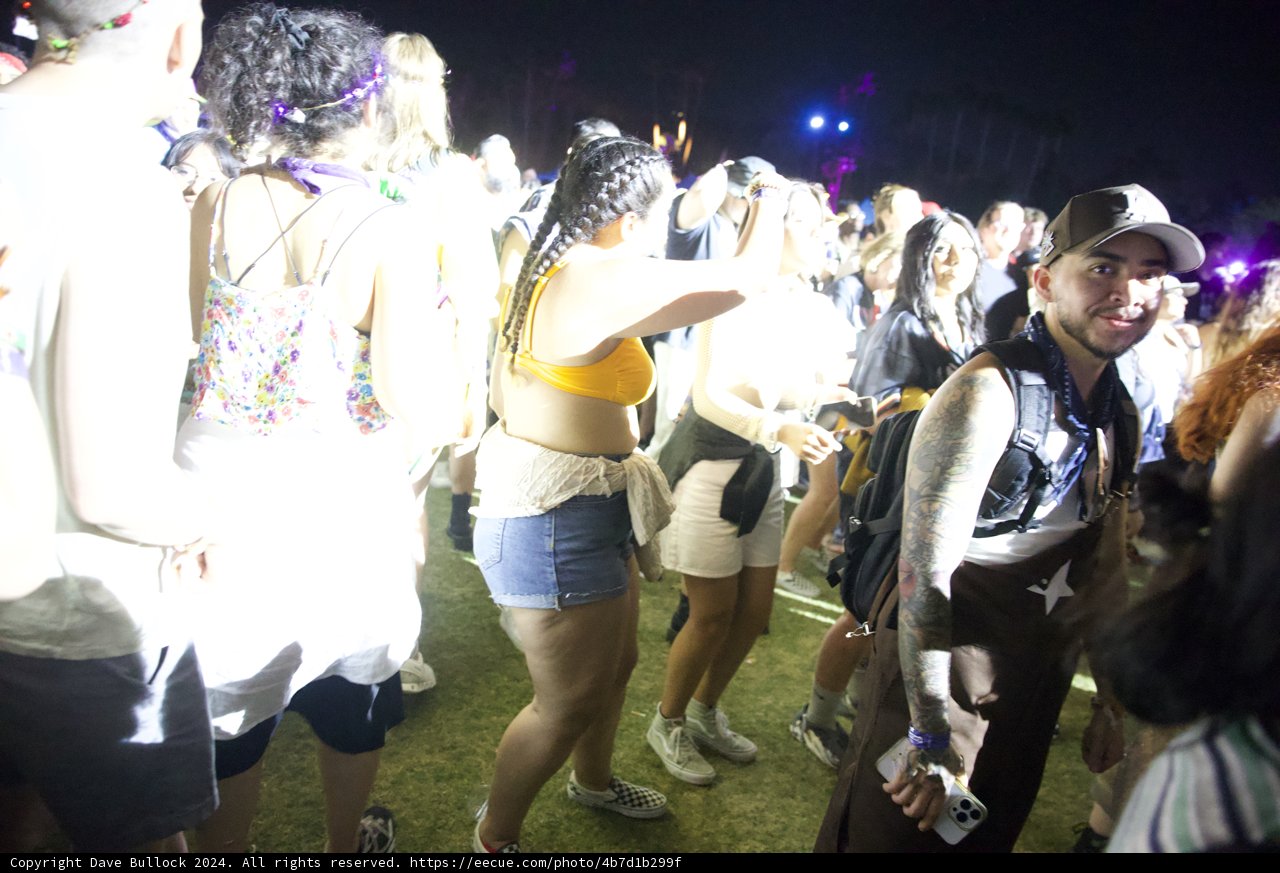 Vibrant Nights at Coachella 2024: Week Two Crowd Dynamics