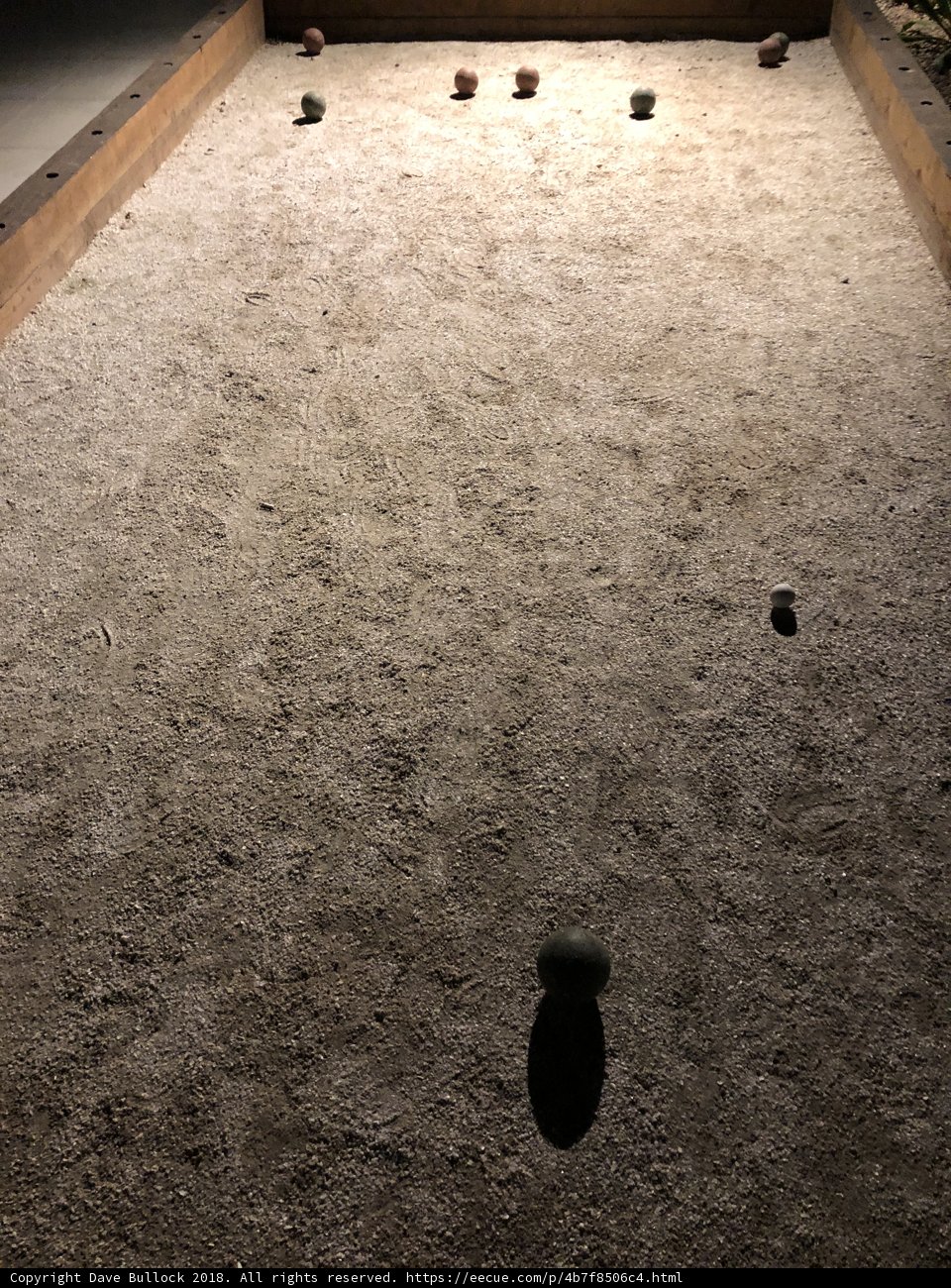 Bocce Ball Court Fun