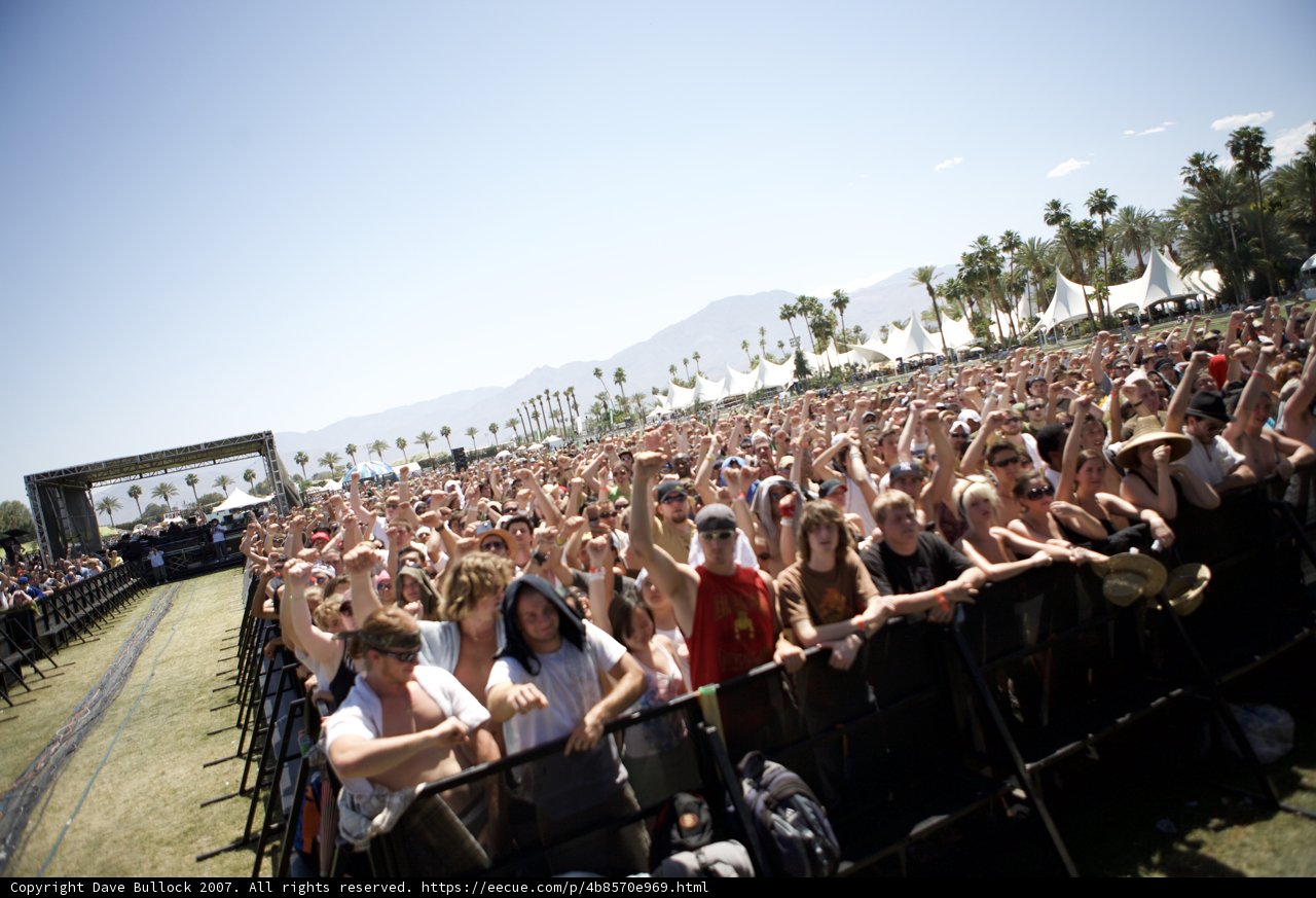 Coachella Concert- The Massive Crowd