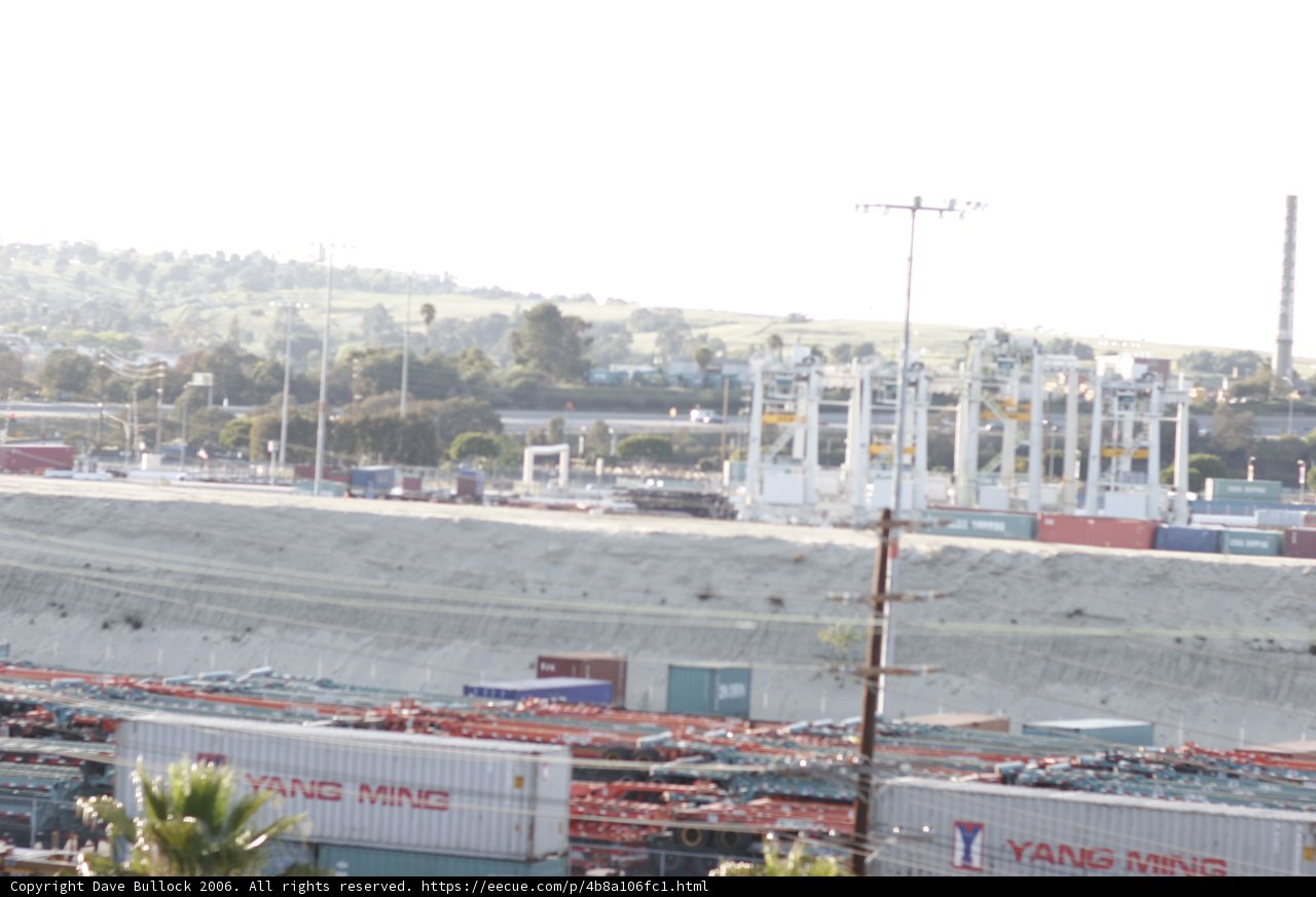 Train at the Waterfront Parking Lot